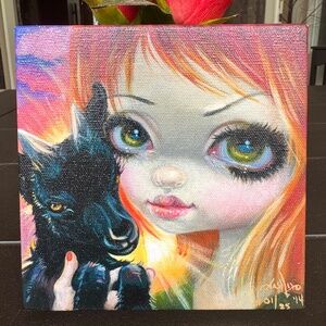 Jasmine Becket Griffith Limited Edition Faces of Faery Canvas Print #224